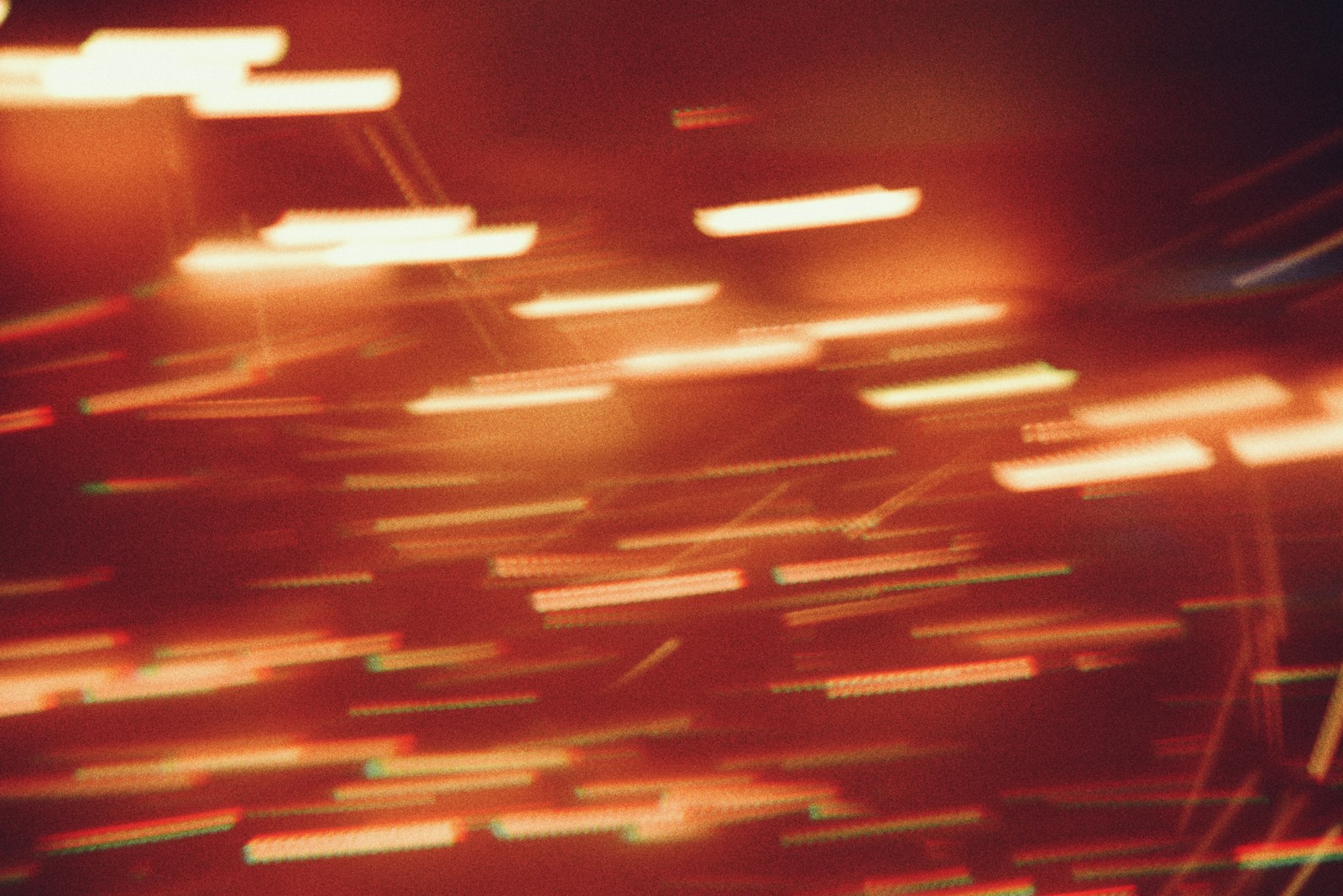 Abstract streaks of light in motion